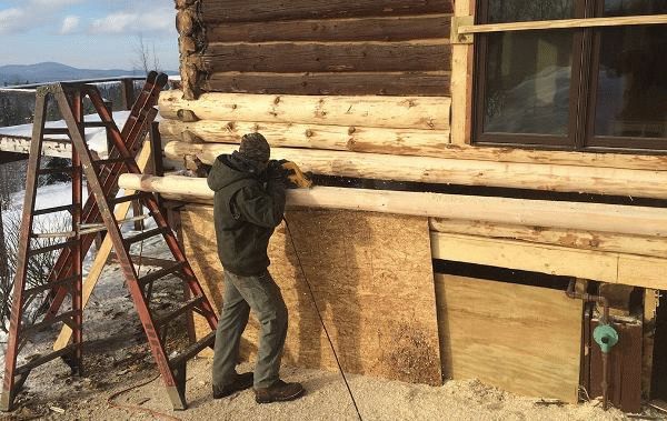 Реконструкция стен деревянных домов