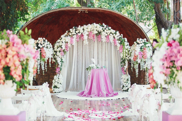 Столы для свадебных торжеств