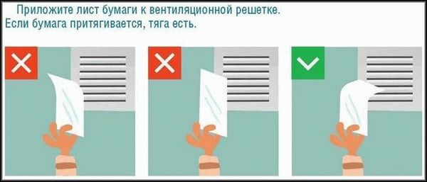 Тестирование систем вентиляции на листе бумаги